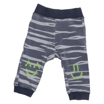 Pantalon de survêtement (Gris, Blanc) de Kenzo Kids Coton, Élasthane, Polyester