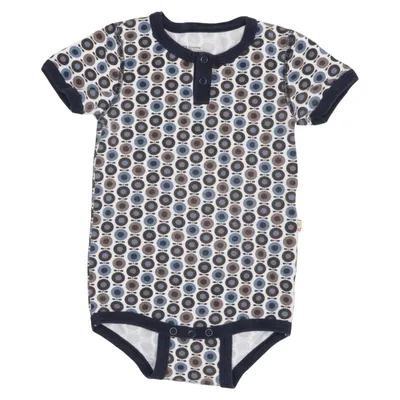Body (Blanc, Bleu, Marron) de Katvig Élasthane, Coton biologique
