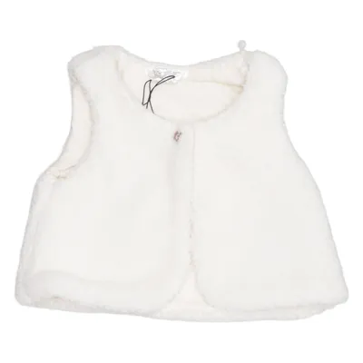 Ytterväst (Vit) från Baby Bomull, Polyester