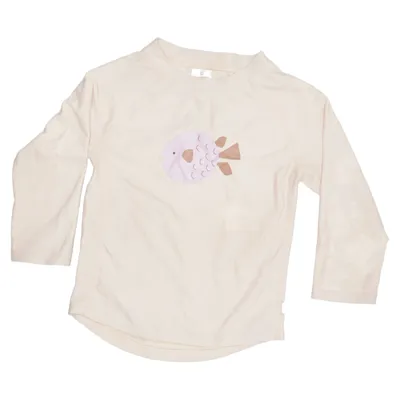T-shirt de natation (Beige) de Liewood Élasthane, Polyester recyclé