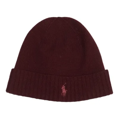 Beaniehue (Rød) fra Polo Ralph Lauren Merinould
