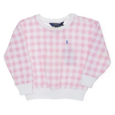 Sweatshirt (Roze, Wit) van Polo Ralph Lauren Katoen, Polyester