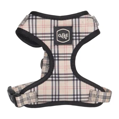 Harnais pour chien (Beige, Noir, Rouge) de G&E