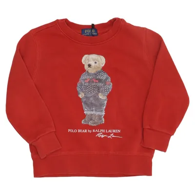 Sweatshirt (Rouge) de Polo Ralph Lauren Coton, Élasthane, Polyester