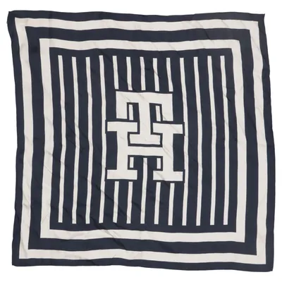 Handkerchief (Blue, White) from Tommy Hilfiger Silk