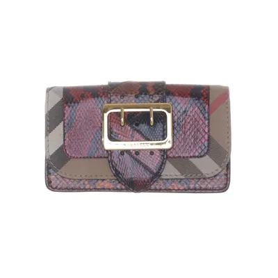 Schoudertas (Beige, Rood, Zwart) van Burberry Leer