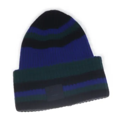Beanie (Blauw, Meerkleurig) van Acne Studios Wol