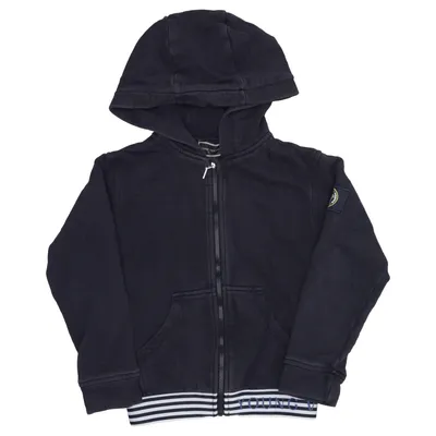 Sweat à capuche (Bleu) de Young Versace Coton