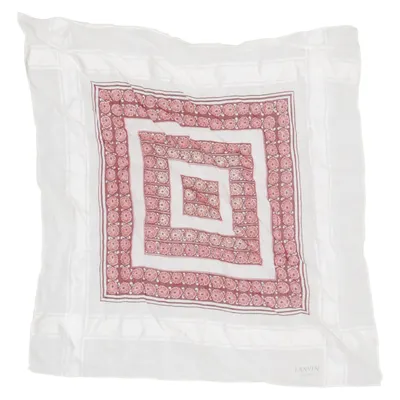 Sjaal (Wit, Rood) van Lanvin