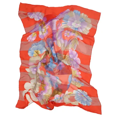 Châle (Rouge, Multicolore) de Balenciaga