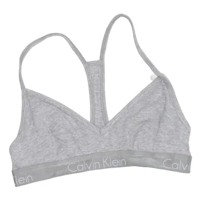 Brassière (Gris) de Calvin Klein Coton, Élasthane