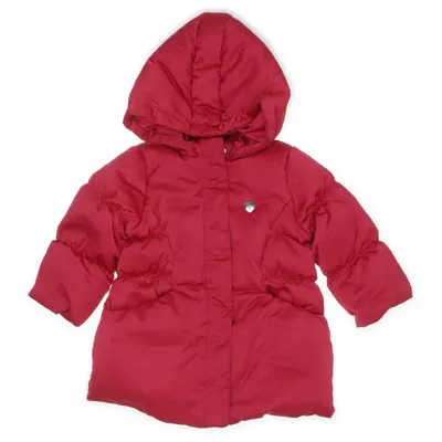 Down coat (Red) from Armani Baby Down, Feather, Polyamide, Polyester