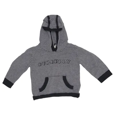 Capuchon sweater (Zwart, Wit) van Burberry Katoen