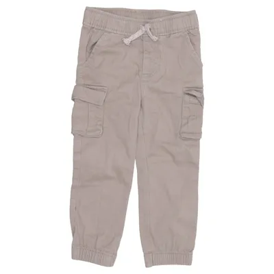 Cargobyxor (Beige) från Okie-dokie Bomull, Elastan