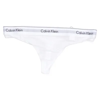 Thongs (White) from Calvin Klein Cotton, Elastane, Modal