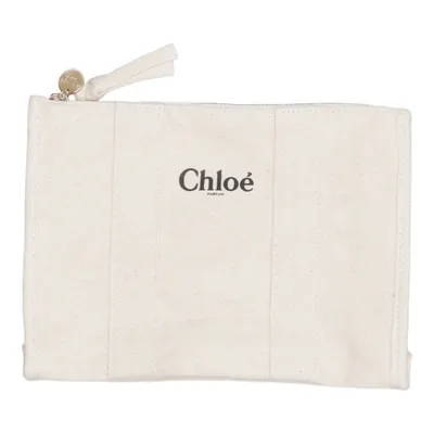 Toilet bag (Beige) from Chloé Parfum Recycled cotton