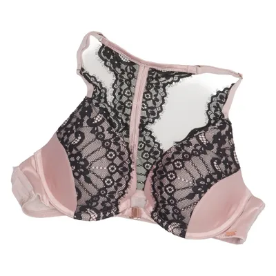 Soutien-gorge (Rose, Noir) de Noir Élasthane, Polyamide