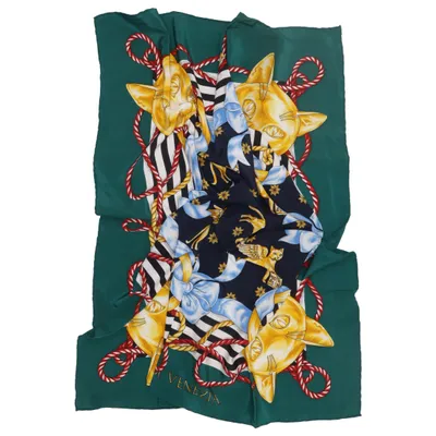 Cache-col (Vert, Bleu, Multicolore) de Moschino