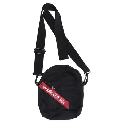 Schoudertas (Zwart) van Alpha Industries Polyamide