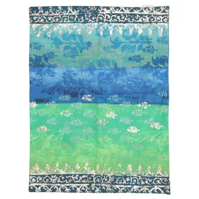 Cushion cover (Blue, Gold) from Designers Guild