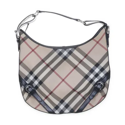 Axelremsväska (Beige, Flerfärgad) från Burberry