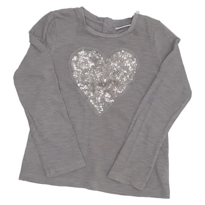 T-shirt à manches longues (Gris) de Signature Next Coton