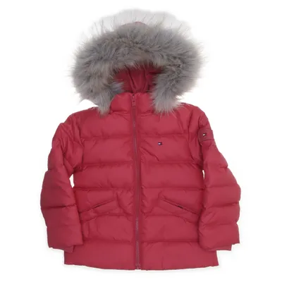 Dunjacka (Rosa) från Tommy Hilfiger Akryl, Dun, Fjädrar