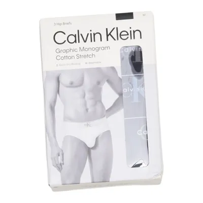 Unterhose (Graphic Monogram Cotton Stretch) von Calvin Klein Baumwolle, Elasthan