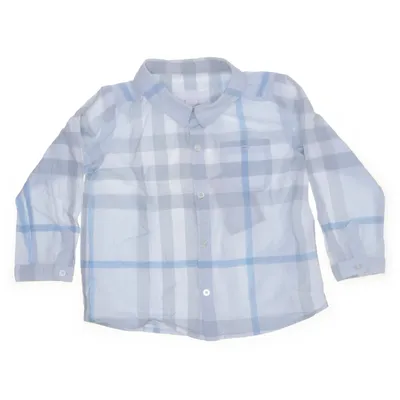 Skjorta (Blå, Vit) från Burberry Children Bomull