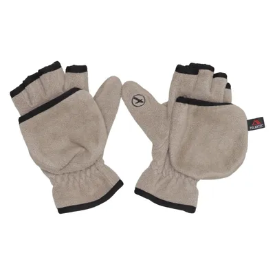 Vingerloze handschoenen (Beige, Zwart) van Polartec