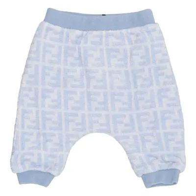 Byxor (Blå, Flerfärgad) från Fendi Kids Bomull, Elastan