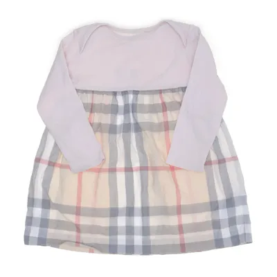 Jurk (Roze, Meerkleurig) van Burberry Children Katoen