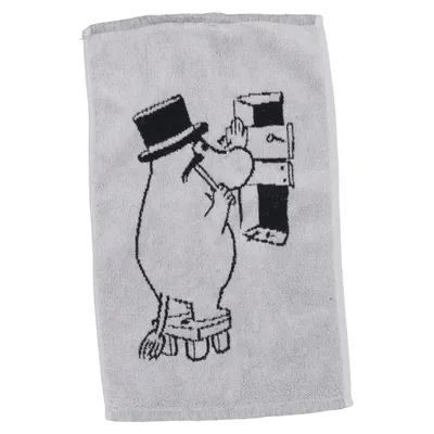 Keukenhanddoek (Grijs, Zwart) van Moomin Katoen