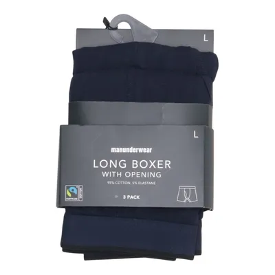 Kalsonger (Long Boxer With Opening) från ManUnderwear Bomull, Elastan