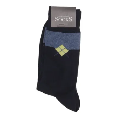 Strømper (Sort, Blå, Gul) fra Socks Bomuld, Elastan, Polyamid