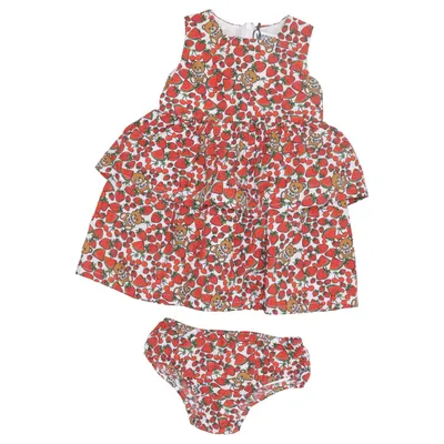 Set (Red, White, Multicolored) from Moschino Baby Cotton
