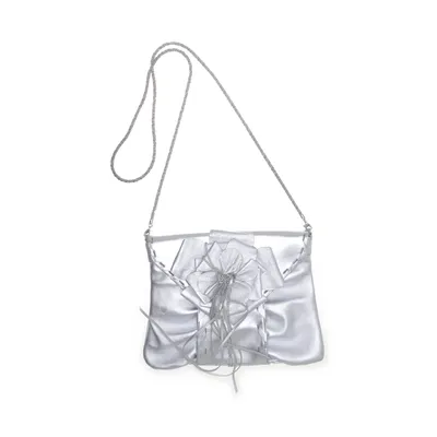 Axelremsväska (Silverfärgad) från Roberto Cavalli