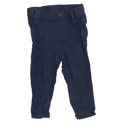 Kostuumbroek (Blauw) van H&M Katoen, Linnen