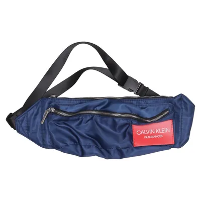 Sac-banane (Bleu, Rouge) de Calvin Klein Fragrances Coton, Polyester, Polyuréthane