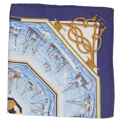 Silketørklæde ('Retour de Pêche') fra Hermès