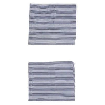 Kussensloop (Blauw, Wit) van Lexington Katoen