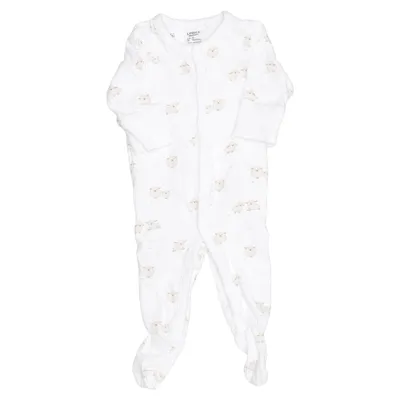 Sparkedragt (Hvid) fra Lindex Newborn Bomuld
