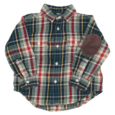 Flannel skjorte (Blå, Grøn, Rød) fra Ralph Lauren Bomuld