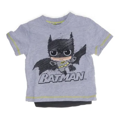 T-shirt (Grå, Svart) från Batman Bomull, Polyester