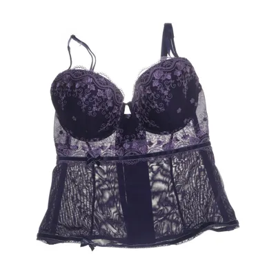 Bustier (Lila) van Lingerie Elastaan, Nylon, Polyester
