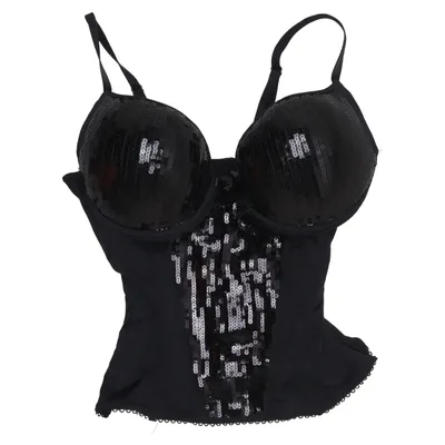 Bustier (Noir) de No Secret Élasthane, Polyamide