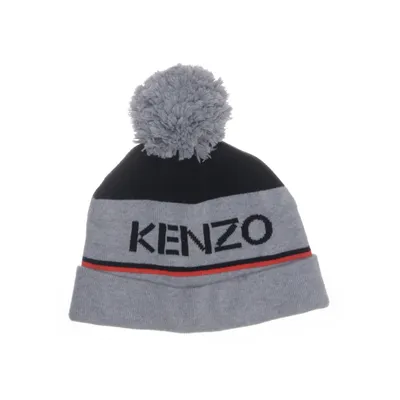 Pompon muts (Grijs, Zwart, Rood) van Kenzo Kids Katoen, Polyester