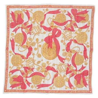 Neckerchief (White, Red, Gold) from Christian Dior
