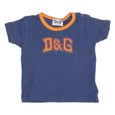 T-shirt (Blue, Orange) from Dolce & Gabbana Junior Cotton