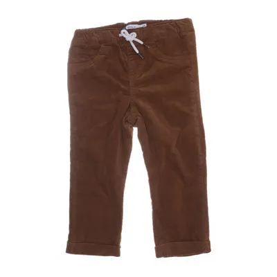 Corduroy pants (Brown) from Name It Cotton, Elastane, Polyester